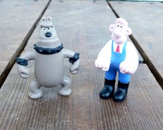 Wallace and Preston Dog Robot Wallace and Gromit Resin Figurines