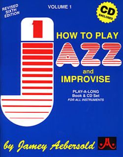 Look inside Volume 1   How To Play Jazz & Improvise   Sheet Music Plus
