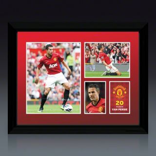 Manchester United v. Persie 12x16 Framed Poster 12/13  SOCCER