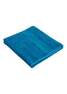 Home Homeware Bathroom Basic Cotton Towels in Aqua Blue