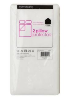 Home Homeware Duvets & Pillows Essentials Pillow Protector Pair (2 