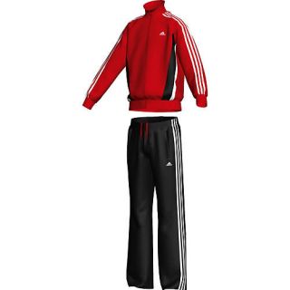 Adidas Kinder Trainingsanzug Tiberio, rot/schwarz/weiß rot/schwarz 