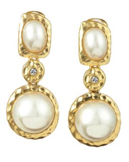 Pearl Drop Earrings   