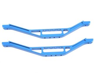 GH Racing Aluminum Lower Chassis Braces (Blue) Traxxas E Maxx/T Maxx 