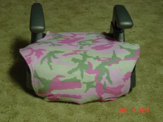 pink booster seat in Booster to 80lbs