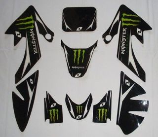 3M new monster Decals graphics stickers for CRF50 Dirt Bike Honda (no 