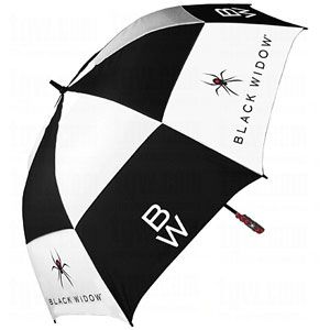 Black Widow Double Canopy Golf Umbrella