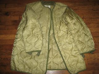 m65 parka liner ,used, small,1974