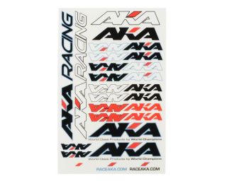 AKA Racing Decal Sheet (Large) [AKA98201]  Stickers & Decals   A Main 