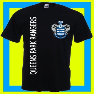 QUEENS PARK RANGERS LOGO T SHIRT ALL SIZES COLOURS AVAILABLE
