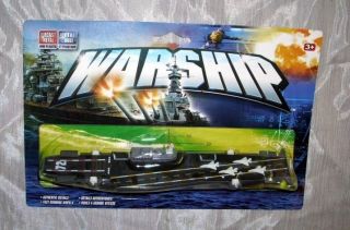 WARSHIP Diecast Aircraft Carrier 8 1/4 Long  by Greenbrier New MOC k