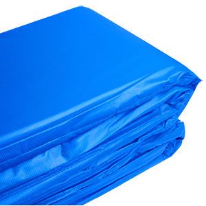   Pad 0.6 EPE Foam + 18oz Vinyl Spring Safety Cover Blue Green