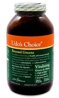Udos Choice Beyond Greens 255g   Free Delivery   feelunique