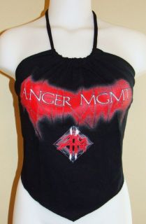 Anger MGMT Concert Tour Shirt Bandeau Halter Top DiY