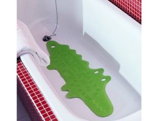 IKEA Green Alligator Shower Tub Bathtub Mat NEW Crocodile Bath Gator 