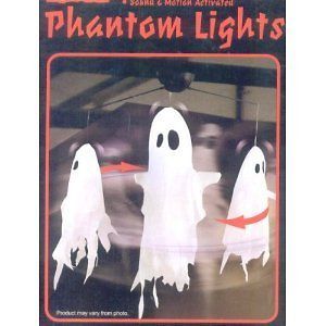 Phantom Ghost Lights Animated Hanging Halloween Decor