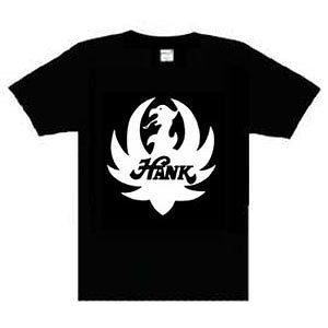 Hank Williams Eagle music punk rock t shirt BLACK S XL