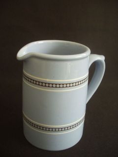 DUDSON BROS. HANLEY   MILK/CREAM JUG   BLUE