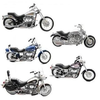 Harley Davidson Diecast Motorcycle Model Replica 118 Scale   Assorted 