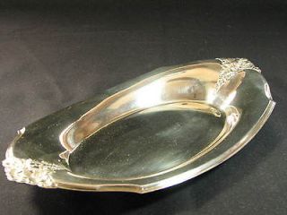 silver plate Webster Wilcox bread plate by International Silver Co