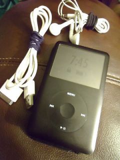 Apple iPod Classic 6th Gen 80GB Black Great Condition Working