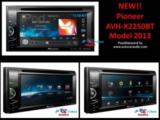   AVH X2550BT Car stereo 6.1” WVGA/USB/iPod/ iPhone/AUX In DVD player
