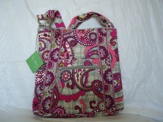 NWT Vera Bradley large Hipster In Paisley Meets Plaid Fast Shipping