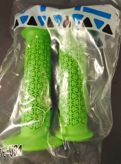 Ame Triangle Handlebar Grips Lime Green for Park BMX Freestyle Old 