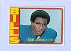 1972 Topps Football, Bills BOB JAMES #114 NM+
