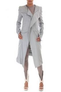   NEW Woman Grey Coat PG 5950 T 100% SILK sz 46 ita / 12 usa / 14 uk