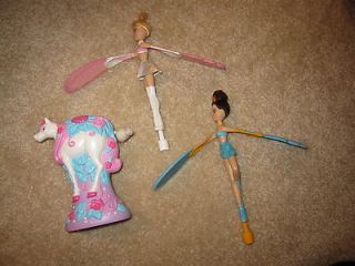 Flying Dolls / Fairies Pull Cord Helicopter lik​e Toy Figures