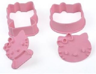 New Ship From US Hello Kitty Minnie Cookie Cutter Mold Mould with 