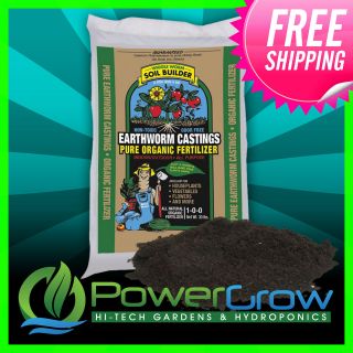 Organic Worm Castings ~Wiggle Worm Soil Builder~ Choose Your Amount 