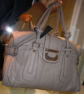 WOMENS GUESS MARCIANO HANDBAG DONNA SATCHEL PURSE BAG TAUPE VY284106