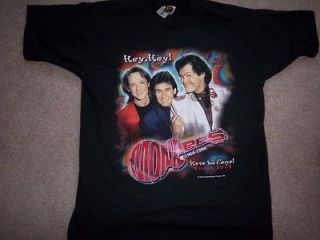 The Monkees World Concert Tour T Shirt 30th anniversary 1996 Davey 