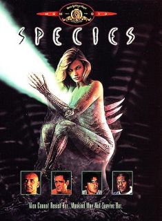Species DVD, 1997, Standard and Letterbox Movie Time