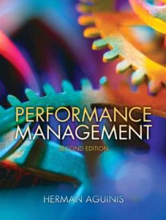 Performance Management by Herman Aguinis 2008, Paperback