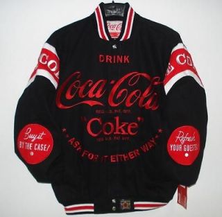   2XL COCA COLA COKE Bottle NEW Embroidered cotton twill Jacket XXL