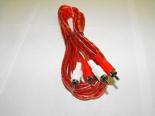 Newly listed NEW 12 FT 2 RCA to 2 RCA Plug Audio cable TV DVD Player