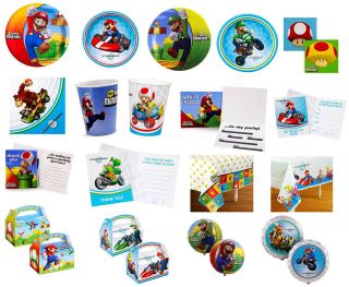 SUPER MARIO BROTHERS Birthday Party Supplies ~ Create Your Set 