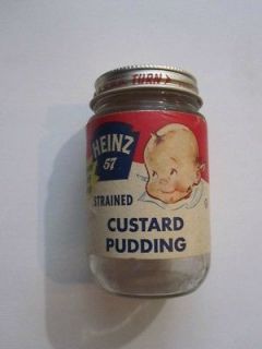 Vintage Heinez 57 Baby Food jar 1950s