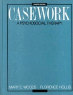   Therapy by Florence Hollis and M. E. Woods 1990, Hardcover