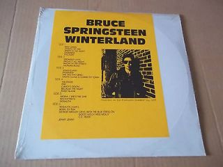 Bruce Springsteen   Winterland (1978) triple LP RE Not TMOQ SEALED