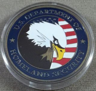 Department Of Homeland Security Challenge Coin