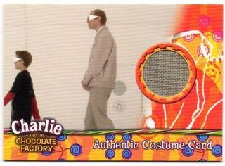 CHARLIE CHOCOLATE FACTORY MR. TEAVEE PANTS COSTUME CARD 2005 ARTBOX