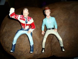 Vintage Plastic Figures Hartland ROY ROGERS Cowboys Western 1959 