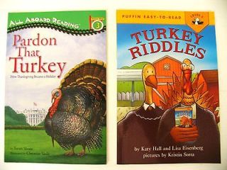   Thanksgiving Readers Level 3 learn to read kids books History/Riddles