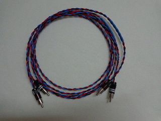   Kable PBJ RCA Terminated audio RCA interconnect audio cable 1.5m pair
