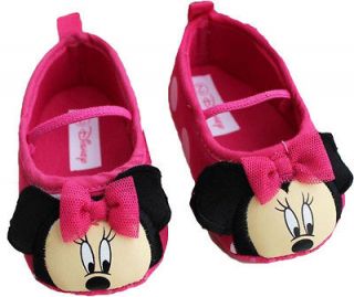 NWT Disney Minnie Mouse 3D Bow Shoes for Babies