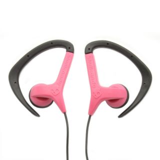 Skullcandy Chops Buds Ear Hook Headphones   Pink Black